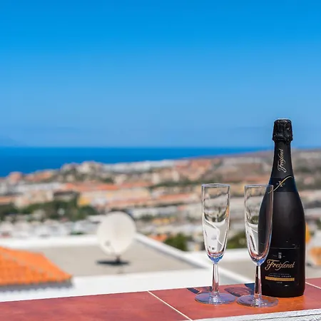 Bellarosa Sunset Ocean View In With Airco, Garage Apartment Costa Adeje (Tenerife)