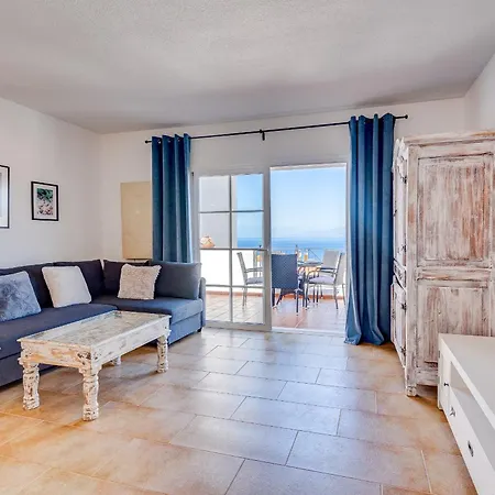 Apartment Bellarosa Sunset Ocean View In With Airco, Garage Costa Adeje (Tenerife)