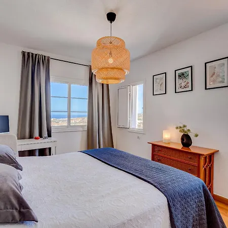 公寓 Bellarosa Sunset Ocean View In With Airco, Garage *