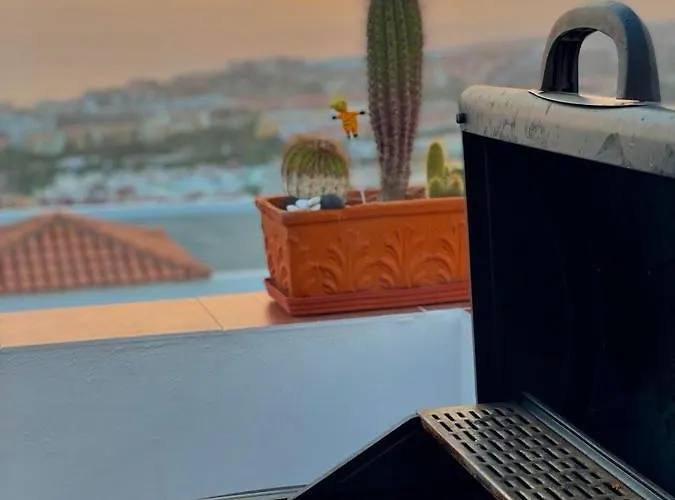 Bellarosa Sunset Ocean View In With Airco, Garage Appartement Costa Adeje (Tenerife)