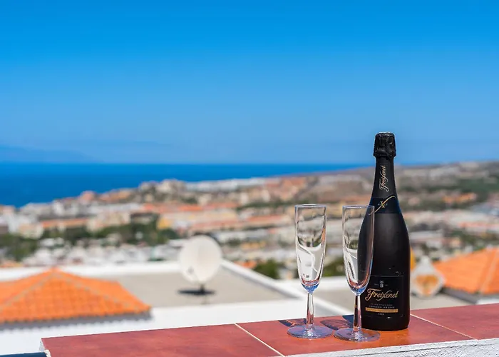 Bellarosa Sunset Ocean View In With Airco, Garage Appartement Costa Adeje (Tenerife)