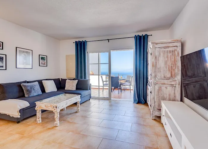 Appartement Bellarosa Sunset Ocean View In With Airco, Garage Costa Adeje (Tenerife)