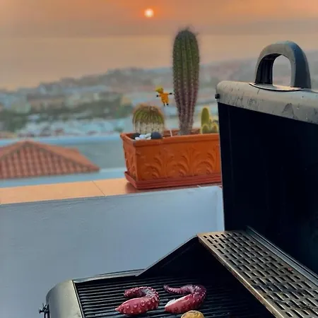 Bellarosa Sunset Ocean View In With Airco, Garage Daire Costa Adeje